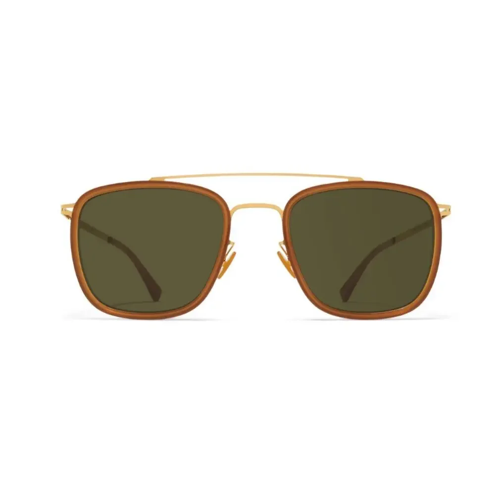 Mykita Men's Gold Brown Jeppe 6U79 Eyewear Sunglasses